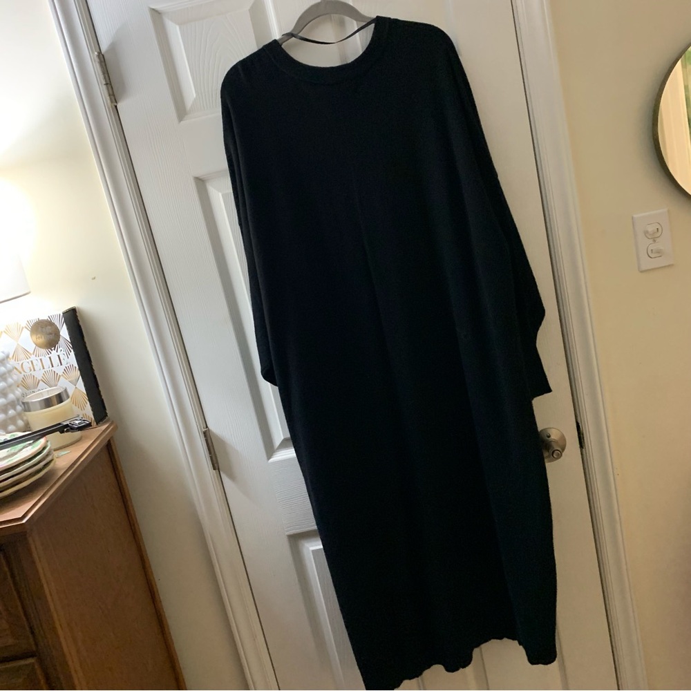 Torrid black long buttoned cardigan sz 5X - Picture 6 of 8